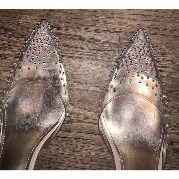 NINE WEST Foreva Ankle Strap Dress Heels fall formal classic casual pointed toe - Picture 5 of 11